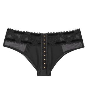 Victoria Secret Velvet Trim Midrise Cheeky Panty